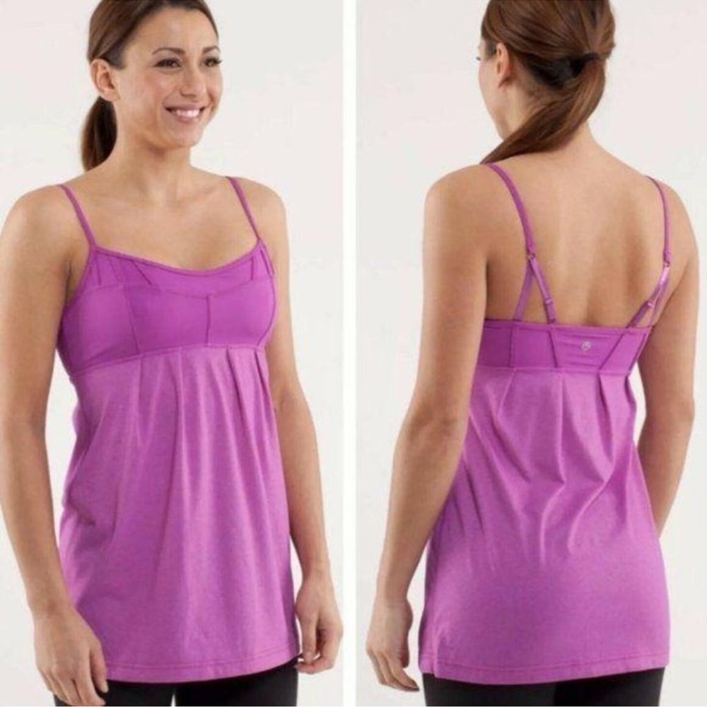 Lululemon Debut Tank in Heathered Violet